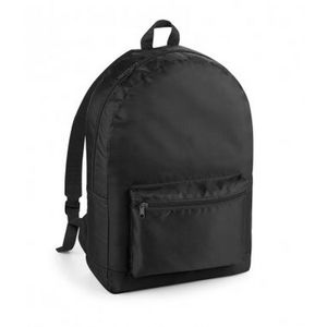 Rucksack Packaway Backpack 31 x 45 x 16 cm - Farbe: Black/Black - Größe: 31 x 45 x 16 cm