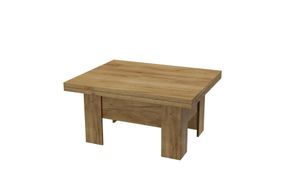 Minio, Tisch “Eryk” 100-200cm, klappbar, Ribbeck Eiche Farbe