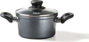 Stoneline Kochtopf 7451 1,5 L, Alu-Druckguss, Grau, Deckel inklusive
