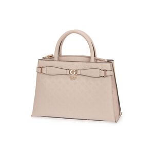 Guess Kurzgriff Tasche Arlena Logo Girlfriend Satchel taupe logo