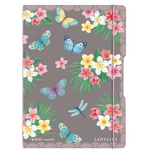 Flexibles Notizbuch A4/2x40 cr/line my.book Ladylike