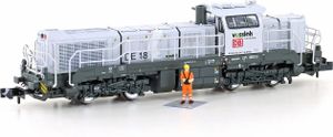 Hobbytrain H32102 Dieselová lokomotíva rozchodu N Vossloh DE18 DB Cargo, Ep.VI