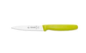 Giesser Messer Gemüsemesser Spickmesser Officemesser Klinge mittelspitz glatt - 10 cm, Limette