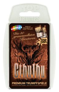 Top Trumps Cthulhu Spiel Kartenspiel Quartett Gesellschaftsspiel deutsch