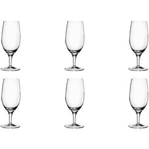 6 x Bierglas, Biertulpe, Glas, 37cl, Ø7.5cm, Höhe:18.5cm