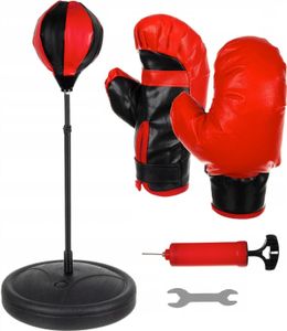 Punchingball Boxen Set Boxhandschuhen Pumpe Kinder 16953