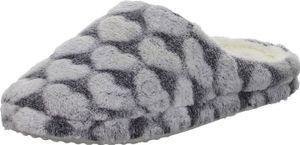 Hausschuh Pantolette Warmfutter FJA18-0336-GY