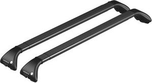Snap Steel, Paar Teleskop-Dachträgerschienen aus Stahl - S - 80/111 cm