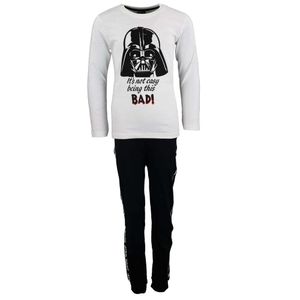 Star Wars Darth Vader Jungen langarm Pyjama Schlafanzug – Weiß / 134