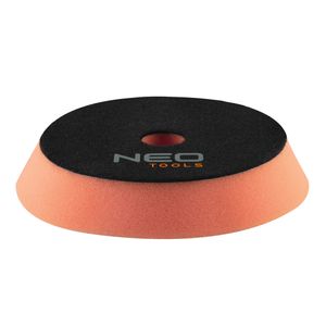 NEO TOOLS Polierschwamm Polierpad 130 x 150 mm x 25 mm, Schleifschwamm, maximale Drehzahl 3000 U/min, mit Klettverschluss (mittlerer Schwamm)