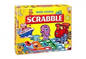 Mattel T1942-0 - Mein erstes Scrabble, Brettspiel