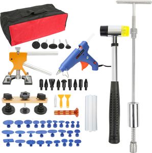 Lospitch 57x Ausbeulwerkzeug Dent Repair Hagel Schaden Dellen Reparatur Set Auto