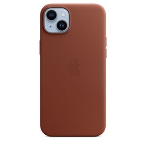 Apple Iphone 14 Plus Leather Case Umber