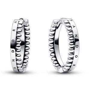 Pandora SALE Ohrringe Creolen 292310C00 Silber 925 Logo Ohrschmuck