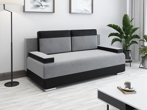 3xeliving MERGUS 2-miestna pohovka do obývačky s možnosťou spania Farba bielo-sivá / rôzne farby a veľkosti