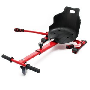 Sedadlo kolobežky v červenej farbe, nastaviteľné sedadlo pre elektrické kolobežky do 120 kg