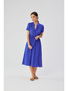 Stylove Hemdblusenkleid für Damen Taclydun S366 himmelblau M