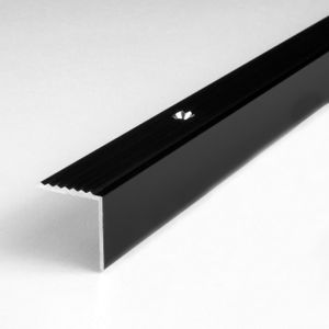 PROVISTON | Treppenkanten- & Winkelprofil | Aluminium | 20 x 20 x 1000 mm | Bronze Dunkel
