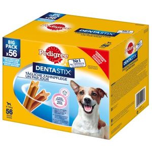 Pedigree Dentastix Tägliche Zahnpflege Multipack (56 Stück) für kleine Hunde (5-10 kg)
