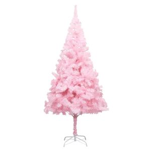 Chunhe Künstlicher Weihnachtsbaum mit Ständer 240 cm PVC Rosa
