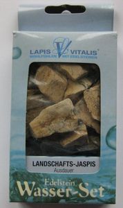 Lapis Vitalis Wassersteine: Landschafts-Jaspis Gewicht 100 Gramm