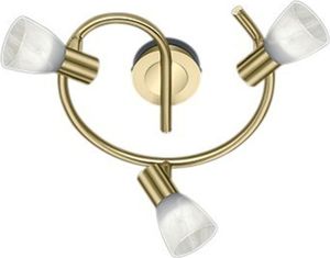 Trio 871090308 LED-Deckenleuchte LB18 3x6W messing