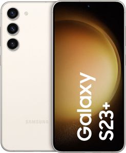 Samsung Galaxy S23+ SM-S916B, 16,8 cm (6.6"), 8 GB, 256 GB, 50 MP, Android 13, Cremefarben