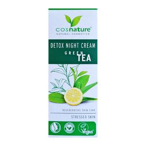 Cosnature Nachtcreme Detox Grüner Tee Bio 50 ml