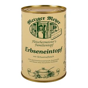Erbseneintopf 6 x 1200 ml Metzger Meyer // Suppe // Lausitzer // Großpackung