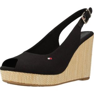 Tommy Hilfiger Elena Damen Sandalette in Schwarz, Größe 41