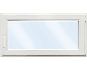 Plastové okno jednokrídlové ARON Basic biele 1000 x 750 mm DIN pravé