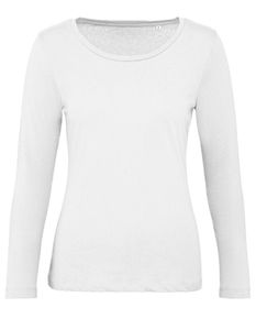 Damen Inspire Long Sleeve T /OCS-100 und -100 - Farbe: White - Größe: M
