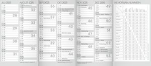 BRUNNEN Kalender 2025 Jahresübersicht lose 2025 10-70010005