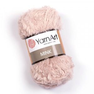 YarnArt Mink, Effektgarn, Flauschgarn, leami, leamigurumi 331 hellbraun