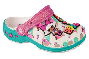 Crocs LOL Surprise BFF Kids Classic Clog 209472-100, kapcie, dla dziewczynek, białe