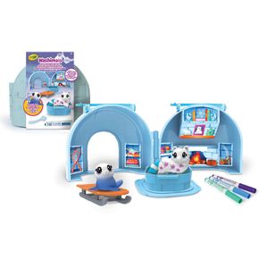 Crayola Set Iglu-Haus &#43  2 Maskottchen Washimals