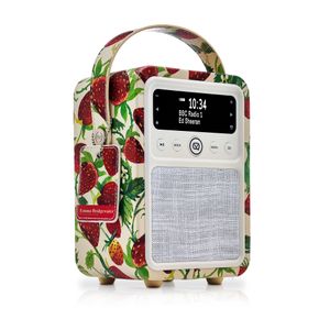 Emma Bridgewater - Radios - Kuechenradios - Erdbeeren Monty DAB/DAB+ Digital und FM Radio mit Bluetooth von VQ