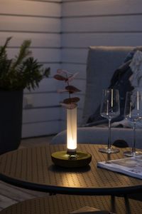 Akku-LED Vase mit Wasser befüllbar | Indoor/Outdoor | 7827-803