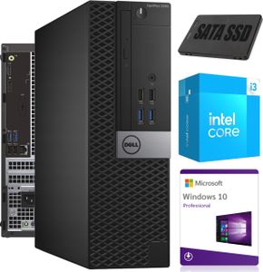 PC Computer Dell 3040 SFF | Intel i3-6100 | 8 GB DDR3 | 128 GB SSD | Win10  | Grade A