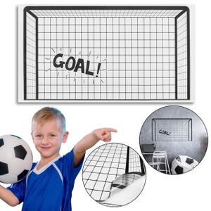 "Goal!" Wandsticker, Wandaufkleber Fußballtor 50x90 cm