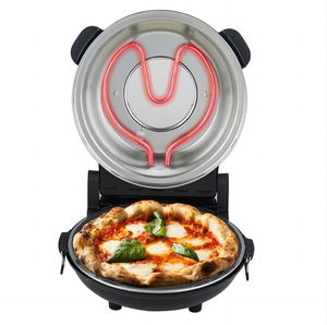 PIEC DO PIZZY ELEKTRYCZNY Regulacja Temperatury Timer + Szpatułki