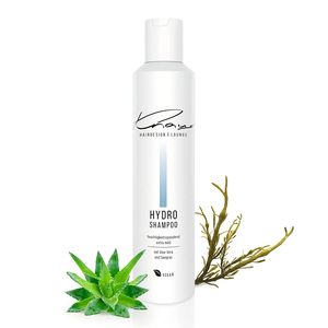 Knaus Friseur Hydro Vitamin mildes Shampoo für trockenes, brüchiges, gesträhntes Haar, für Allergiker Haarshampoo mit Aloe Vera VEGAN 200ml