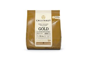 Callebaut Gold Karamell Schokoladenkuvertüre, Callets 400 g