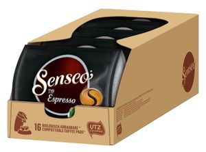 SENSEO Pads Typ Espresso UTZ  5 x 16 Senseopads - 80 Getränke Pads