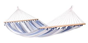 La Siesta Alisio Sea Salt Double Hammock Houpací síť odolná proti povětrnostním vlivům Blue Hammock