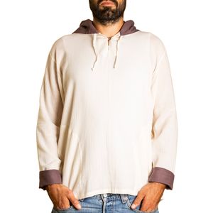 PANASIAM Fischerhemd H01 Hoodie mit Kapuze