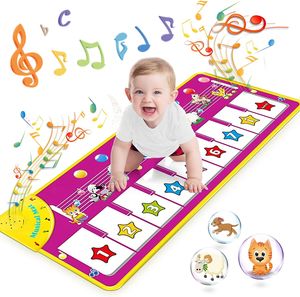 Kinder Baby Klavierteppich Klaviermatte Musikmatte Musik Klavier Matte Spielzeug 100*36cm für Kinder ab 1 Jahr