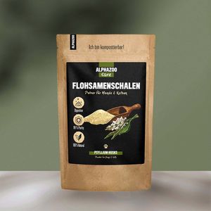 Flohsamenschalen gemahlen für Hunde & Katzen I Indische Psyllium Husks: 500g Größe: 500g