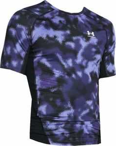 Under Armour UA HG Armour Printed Starlight/White L Fitness tričko