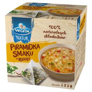 Vegeta Nature Piramidka smakowa do bulionu 30 G (6 X 5 G)